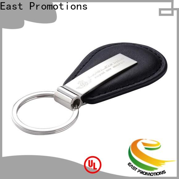 high quality leather ring keychain suppliers for tourist attractions souvenirs gifts