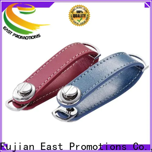 East Promotions top leather keychain supplies from China bulk production