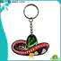 East Promotions custom rubber keyrings suppliers for sale