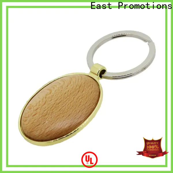 practical wood slice keychain factory direct supply for key