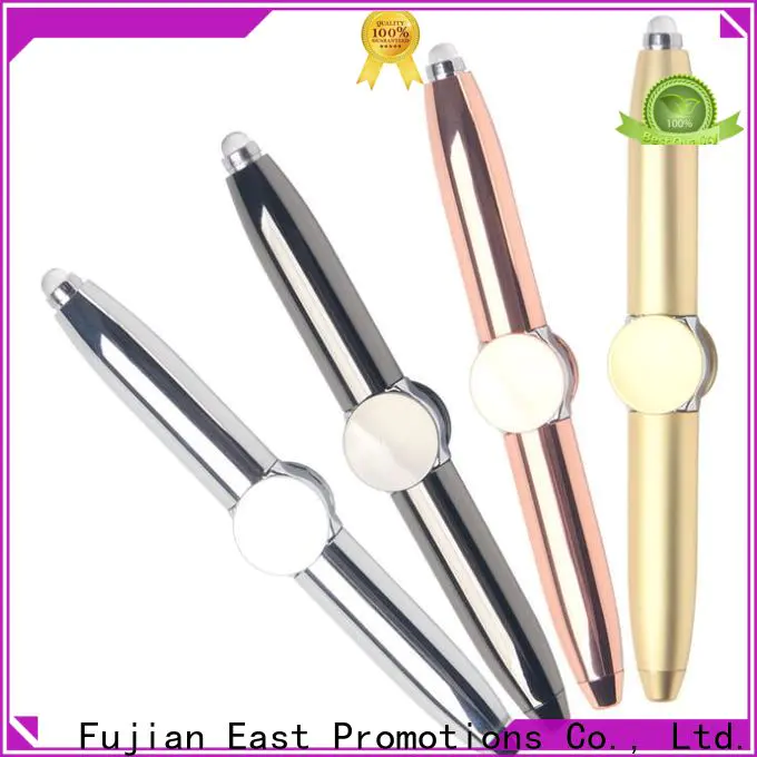 East Promotions metal retractable pen factory for giveaway