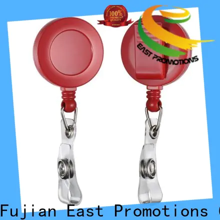 East Promotions reel badge holders suppliers bulk production