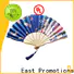 East Promotions low-cost blank hand fans from China for decoration