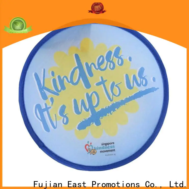 East Promotions top selling foldable frisbee fan supply for sale