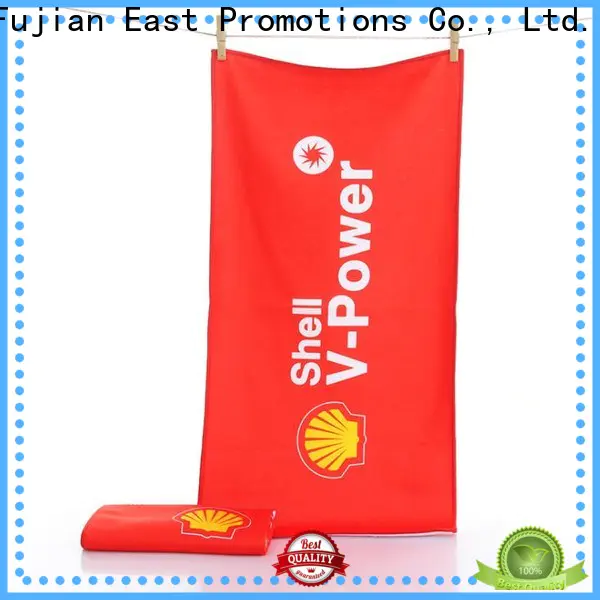 East Promotions top personalised towels factory direct supply for gym
