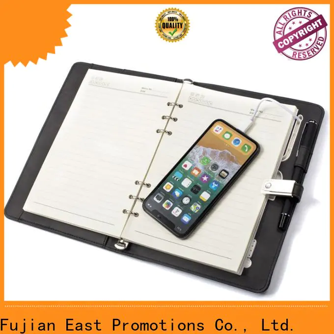 East Promotions journal notebook best manufacturer for work