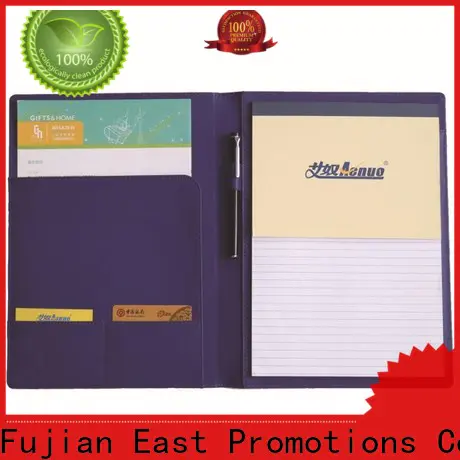 East Promotions custom notebooks company for work