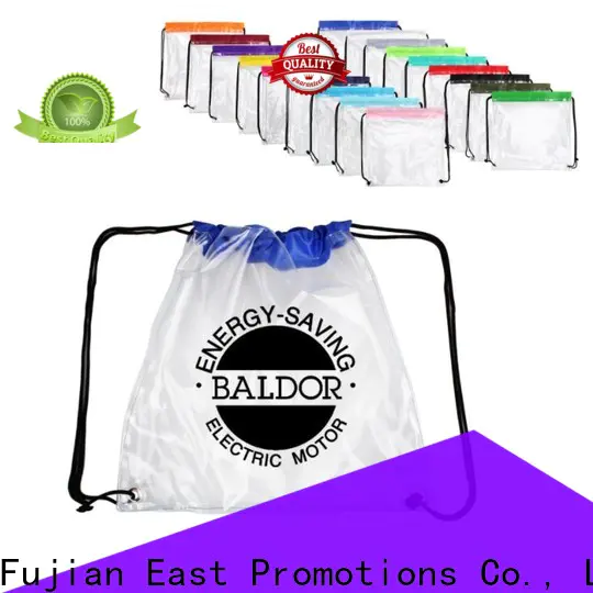 East Promotions durable drawstring backpack supply for trip