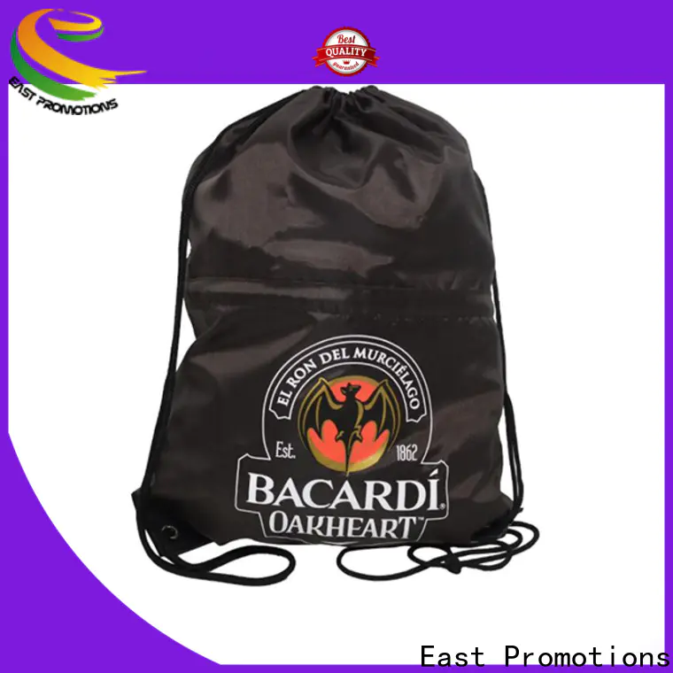 East Promotions drawstring backpack with logo series bulk buy