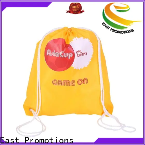 East Promotions worldwide nylon drawstring backpack series for gym