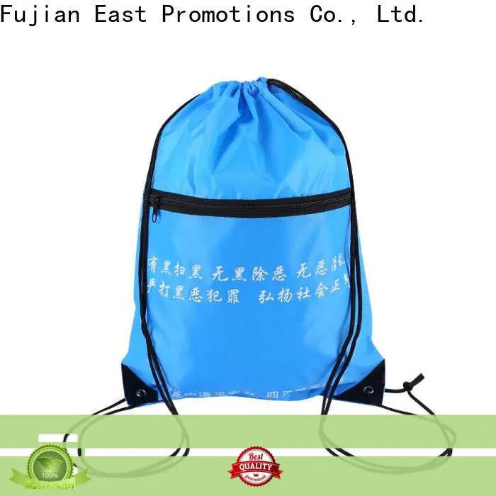 East Promotions hot selling drawstring sports backpack inquire now for trip