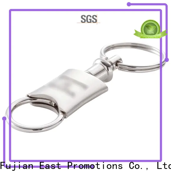 East Promotions plain metal keychains best supplier for sale