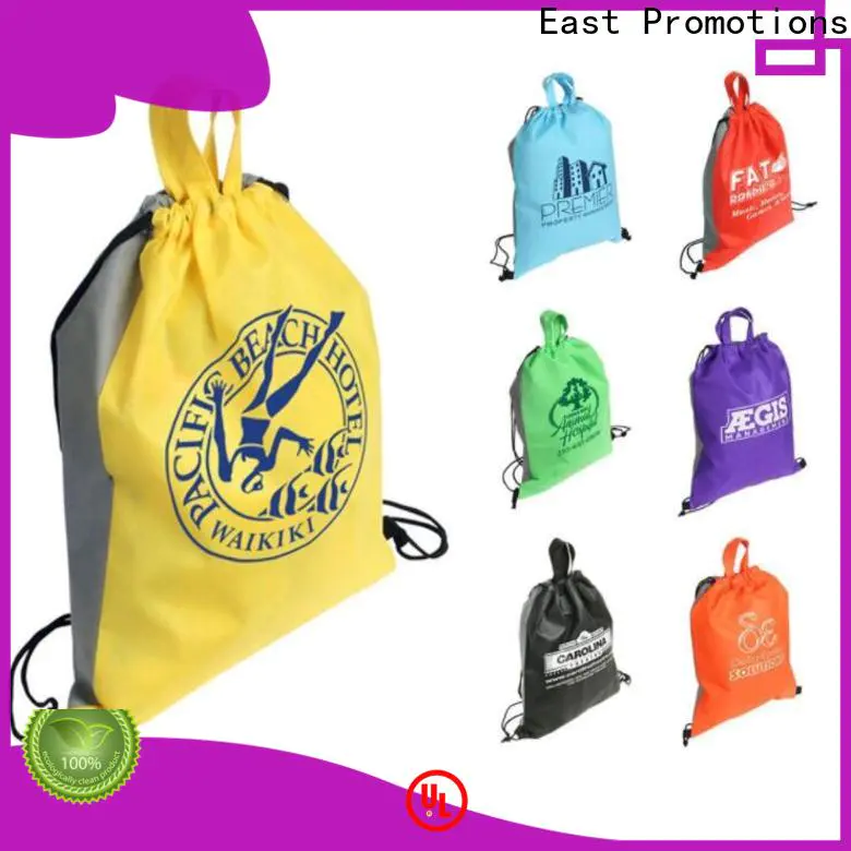 East Promotions quality best drawstring backpack best manufacturer for traveling