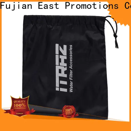 East Promotions popular easy drawstring bag suppliers for traveling