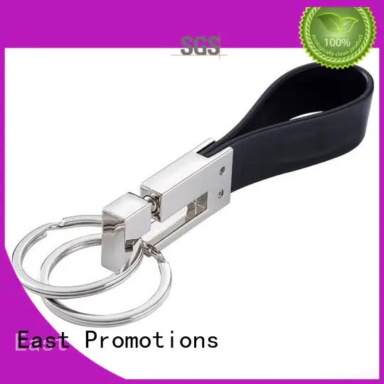 East Promotions leather keychain for car suppliers for sale