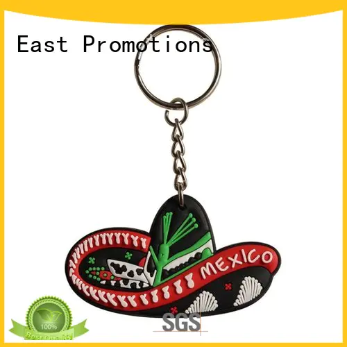 latest custom rubber keychains factory direct supply for decoration