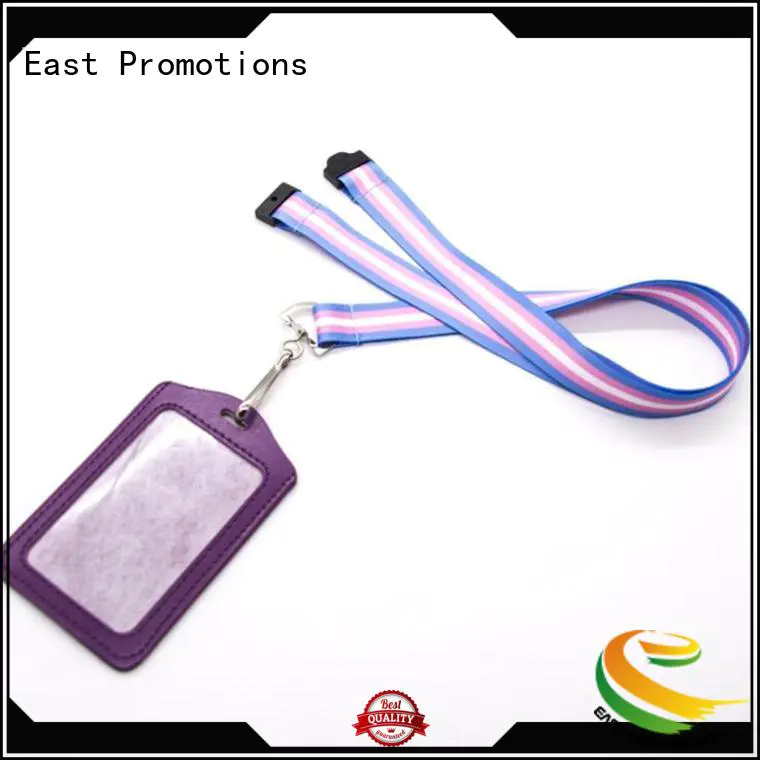 screen polyester lanyard fashion for card East Promotions