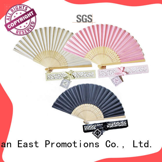 colorful custom hand fans double marketing for decoration