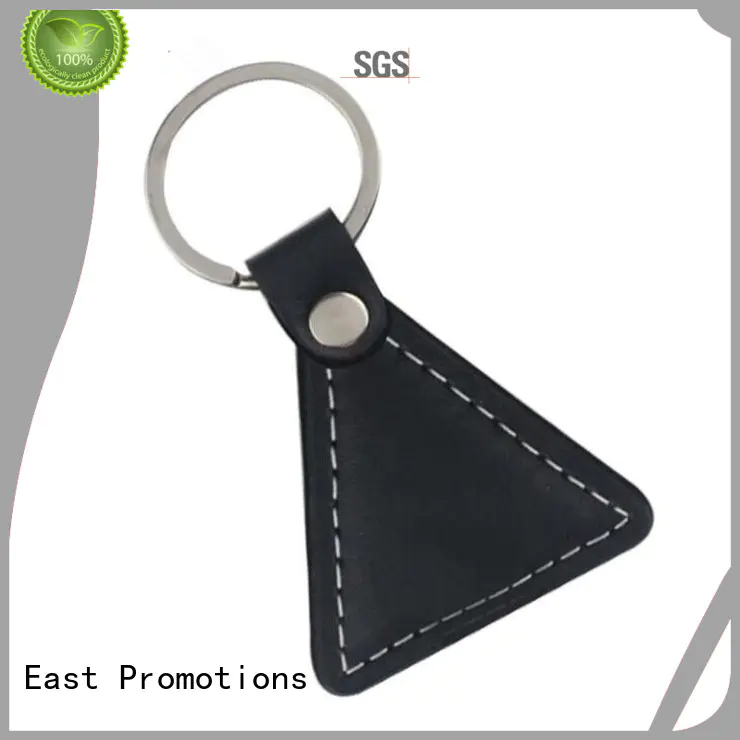 leather ring keychain