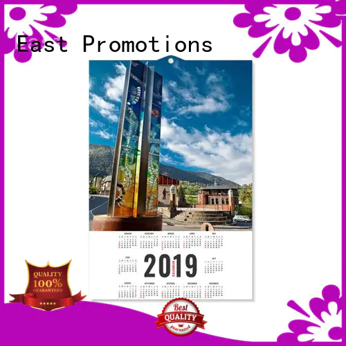 East Promotions printing office calendar on sale for work