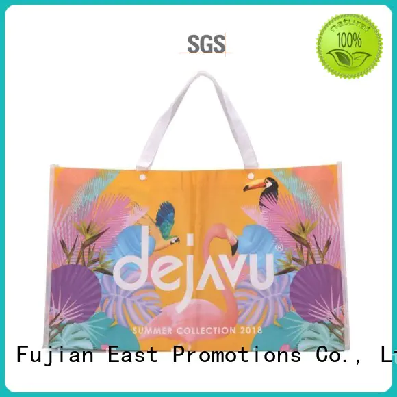 East Promotions best value custom reusable bags factory bulk production