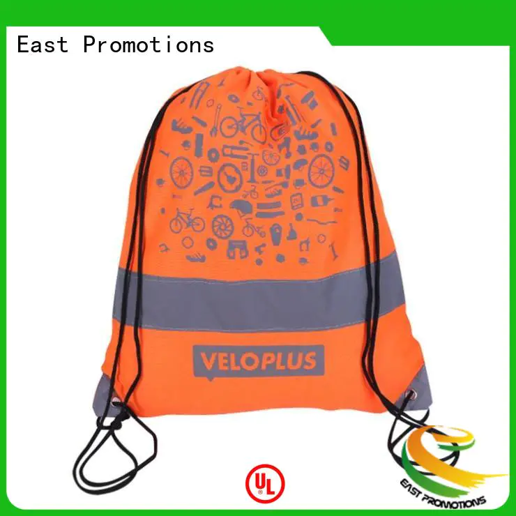 East Promotions high quality drawstring backpack with pockets supply for school