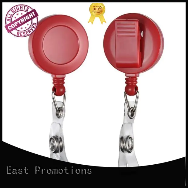East Promotions abs retractable name badge holders China for card