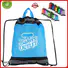 East Promotions handle drawstring bags with logo in different color for school