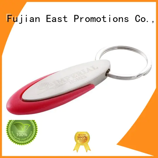 East Promotions practical plain metal keyring supply bulk production