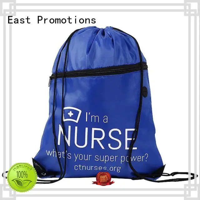 East Promotions canvas drawstring bags best supplier for gym