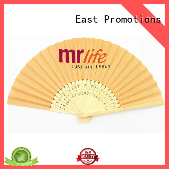 East Promotions portable plastic hand fan shop now for gift