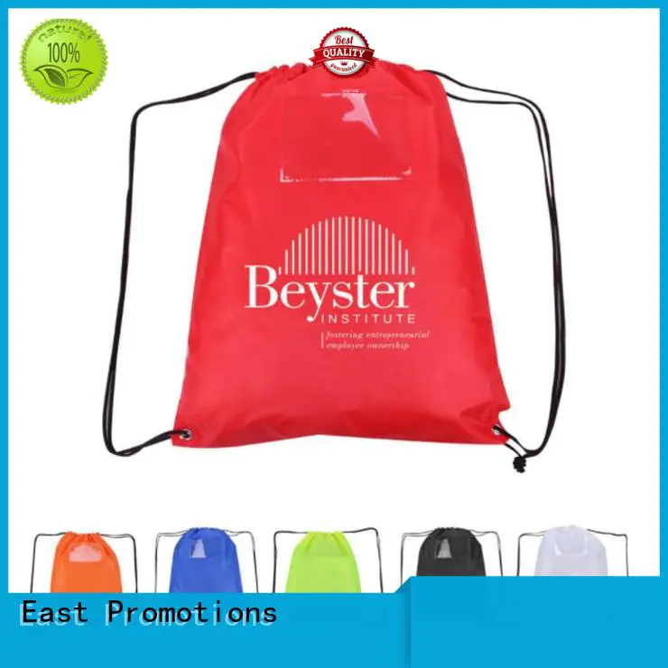 soft non woven drawstring bag nylon factory price for traveling
