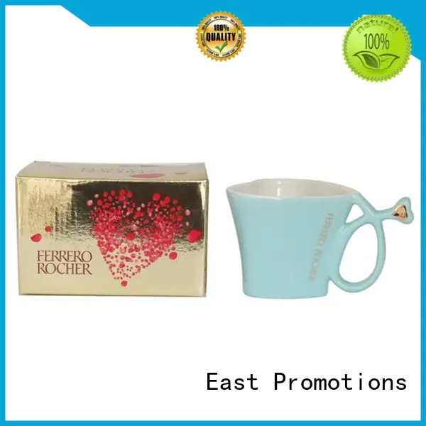 rubber custom printed mugs piece for drinking East Promotions