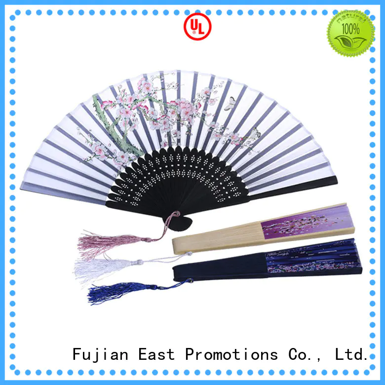 colorful personalized folding fans sides from manufacturer for decoration