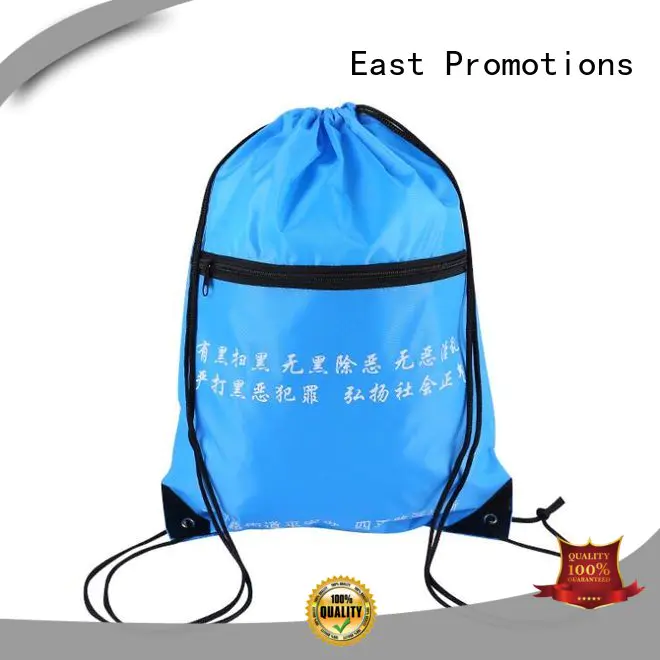 drawstring gym bag durable for packing East Promotions