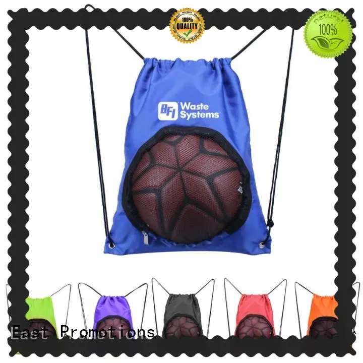 East Promotions elegant canvas drawstring bags bulk in different color for trip