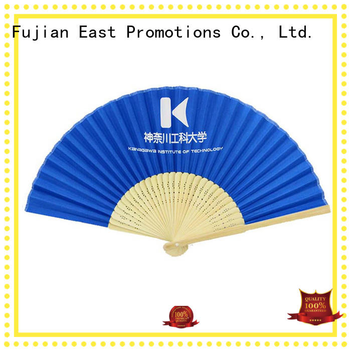 East Promotions high-end bulk hand fans overseas market for decoration