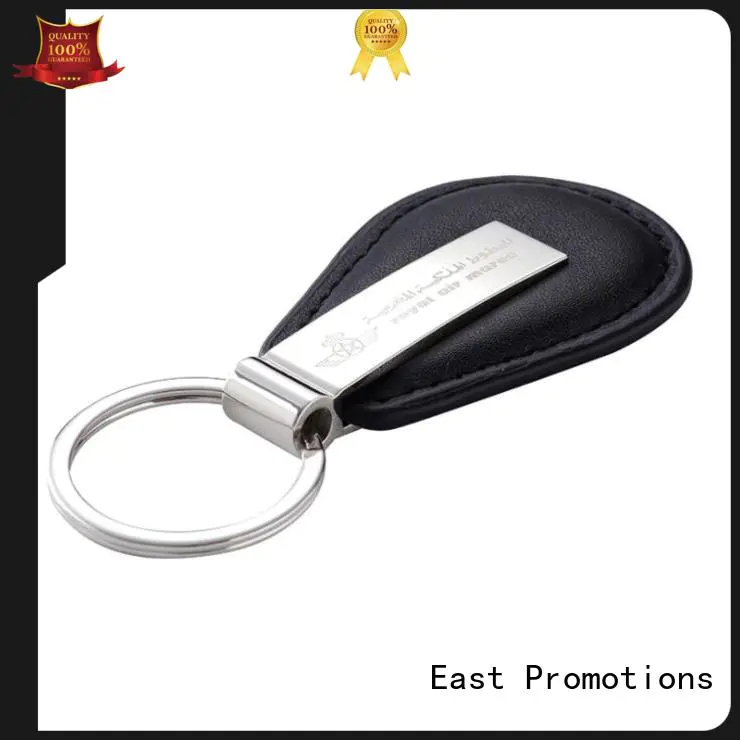 personalised leather keychain