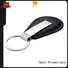 East Promotions personalised leather keychain directly sale for corporate brand promotion