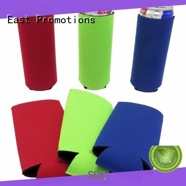 East Promotions personalized water bottle koozie bulk production for can