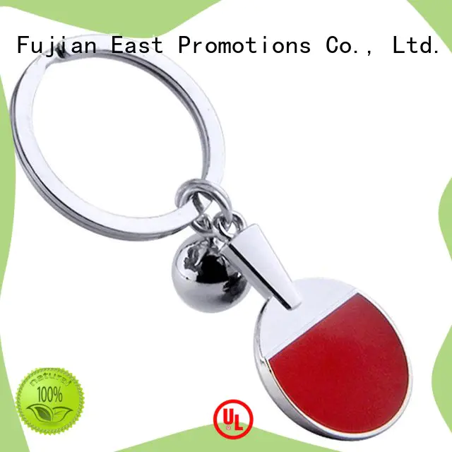plain metal keyring quality for key East Promotions